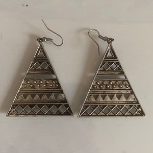 Triangle earrings